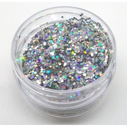 Chunky Glitter Pure Holo Silver Chunky Glitter Pure Holo Silver